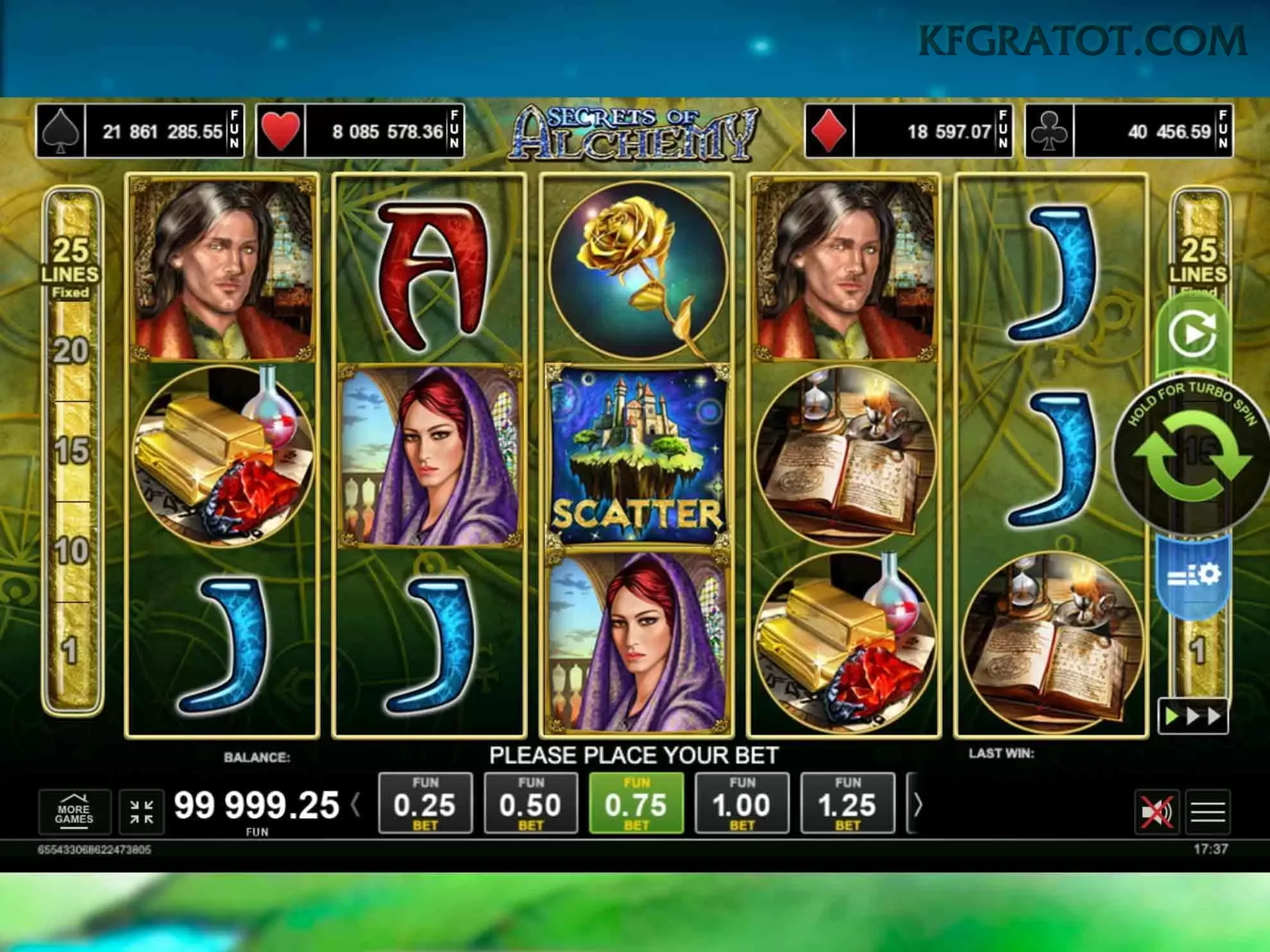 App kfgrato slots mobile